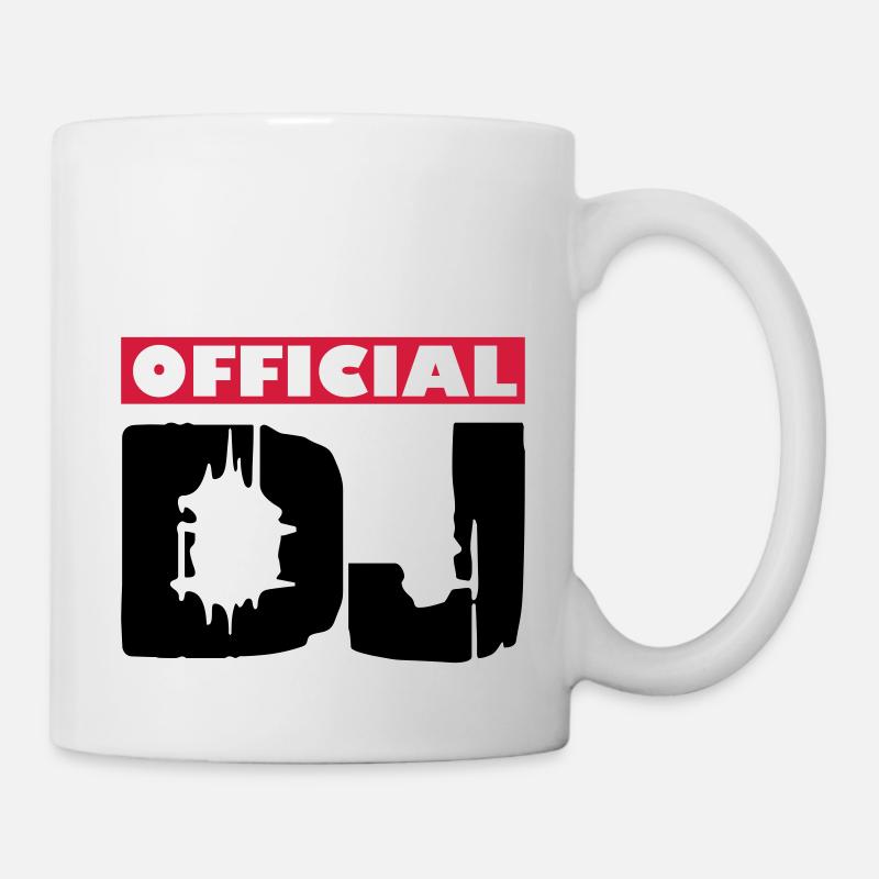 dj - Tasse - Weiß
