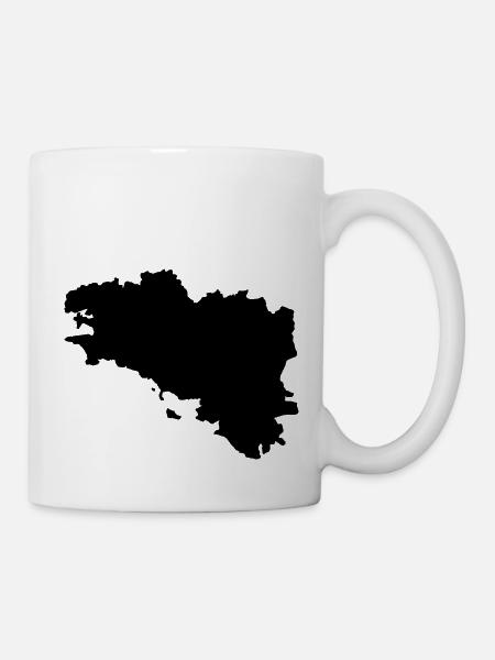 Bretagne - Mug blanc - blanc