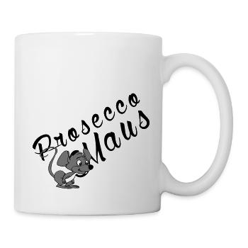 Prosecco Maus - Tasse - Weiß - Rechts