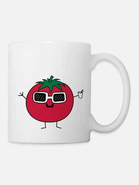 Cool Tomato - Tasse - Weiß