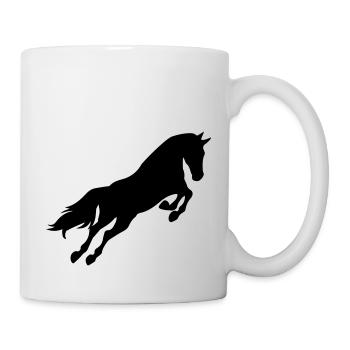 horse - Mug blanc - blanc - Droite
