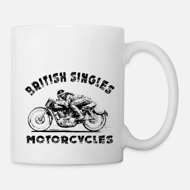 british motorcycles - Tasse - Weiß