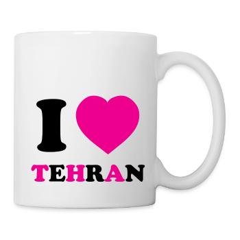 I Love Tehran - Mug - white - Right