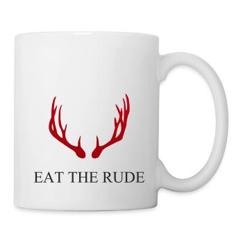 Hannibal - Eat the rude - Mug blanc - blanc - Droite
