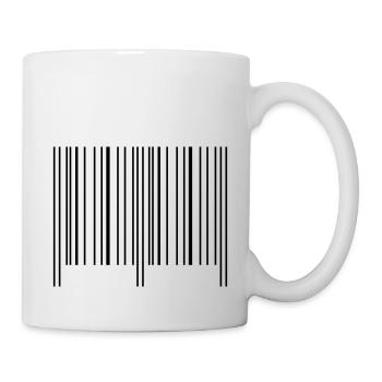 strichcode - Tasse - Weiß - Rechts