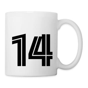 14 - Tasse - Weiß - Rechts