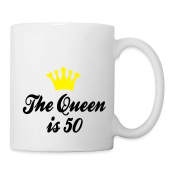 50 - Tasse - Weiß - Rechts
