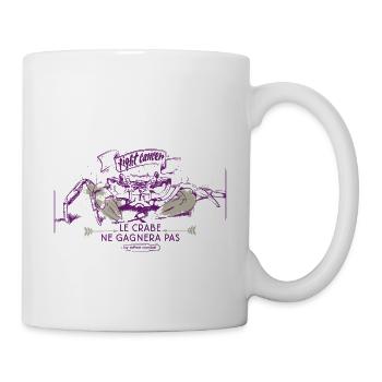 Fight Cancer - Mug blanc - blanc - Droite