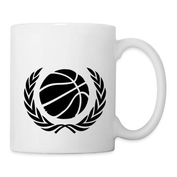 Basket-ball Basketball Basket - Mug blanc - blanc - Droite