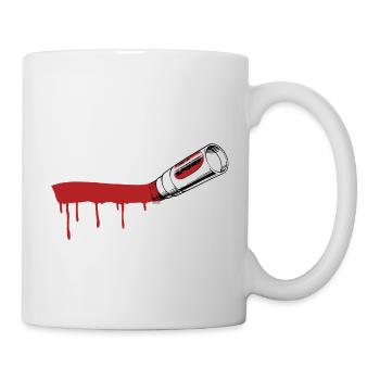 Marker Swoosh - Tasse - Weiß - Rechts