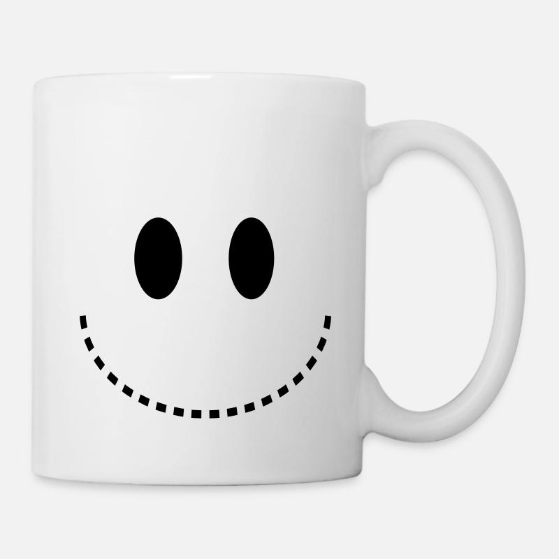 Smiley - Mug blanc - blanc