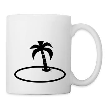 Urlaub - Tasse - Weiß - Rechts