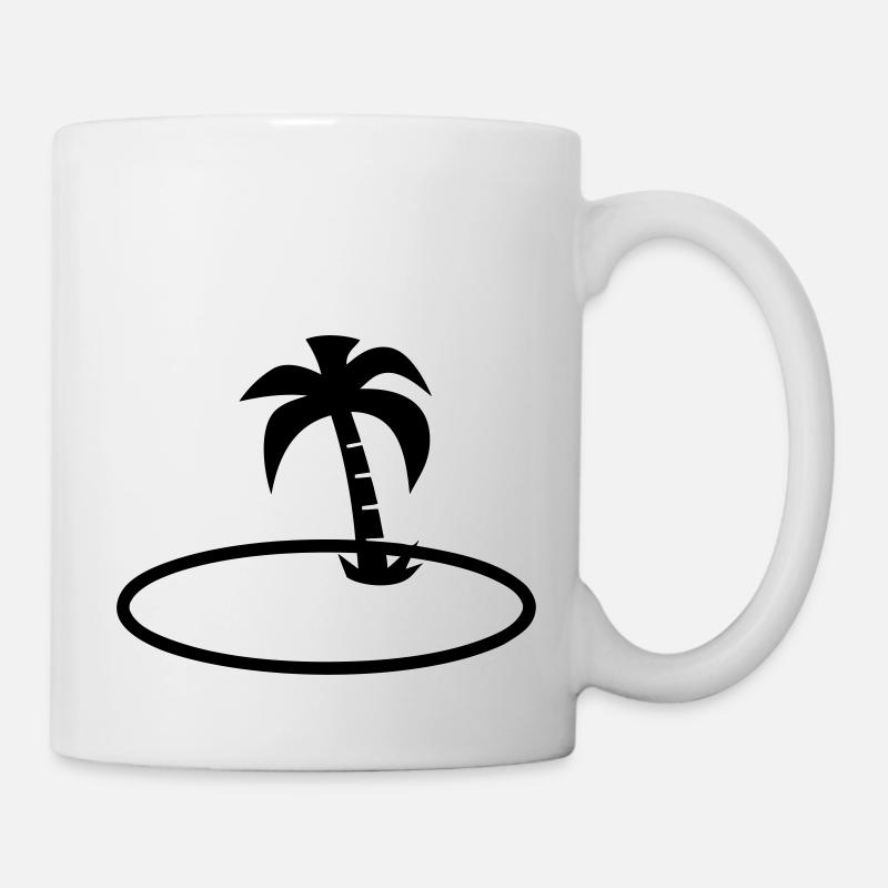 Urlaub - Tasse - Weiß