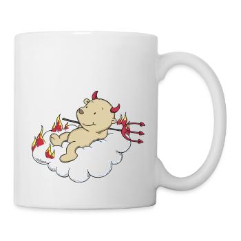 Engel_Teufel03 - Mug blanc - blanc - Droite