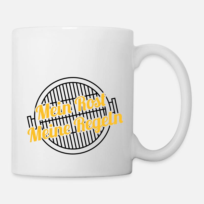 Mein Rost / Meine Regeln - Tasse - Weiß
