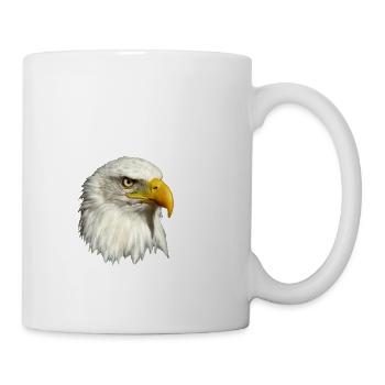 Weißkopfseeadler - Tasse - Weiß - Rechts