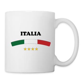 Italie / Italia - Mug blanc - blanc - Droite
