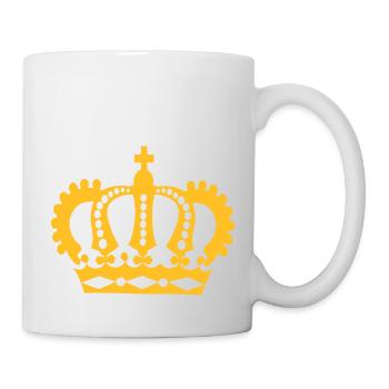 Crown Winner King Queen Princess - Mug blanc - blanc - Droite