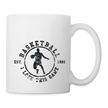 Basket-ball Basketball Basket - Mug blanc - blanc - Droite