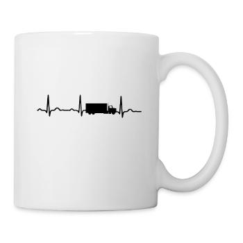 ECG HEATBACK TRUCK TRUCK BLACK - Mug - white - Right