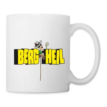 Berg Heil - Tasse - Weiß - Rechts