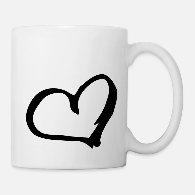 Heart - Tasse - Weiß