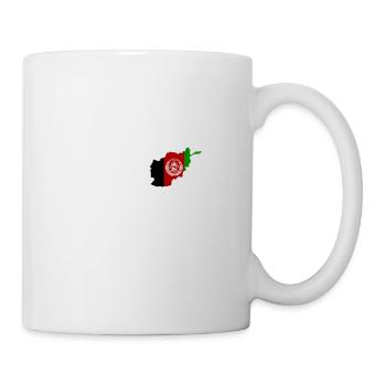 Ich liebe Afghanistan - Herzschlag - Tasse - Weiß - Rechts