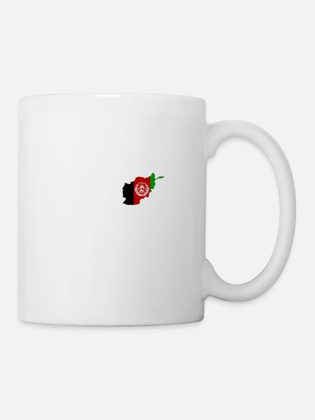 I love Afghanistan - heartbeat - Mug - white