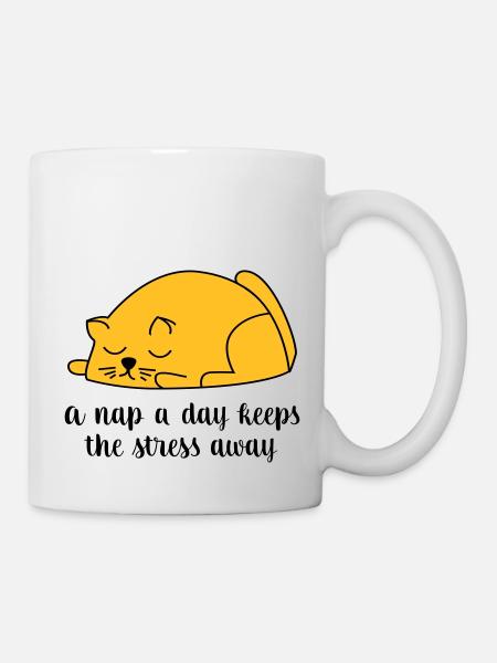 dormir - Mug blanc - blanc