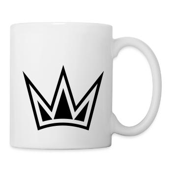 crown de - Tasse - Weiß - Rechts
