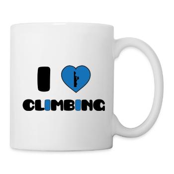 I Love Climbing - Mug blanc - blanc - Droite