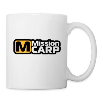 Angeln, Karpfen, Fisch, Mission carp - Tasse - Weiß - Rechts