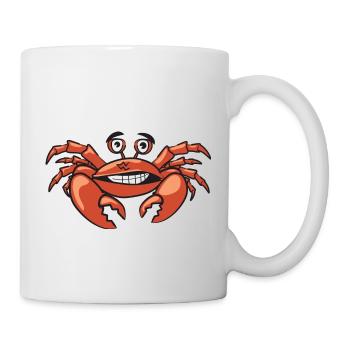Die Krabbe. - Tasse - Weiß - Rechts