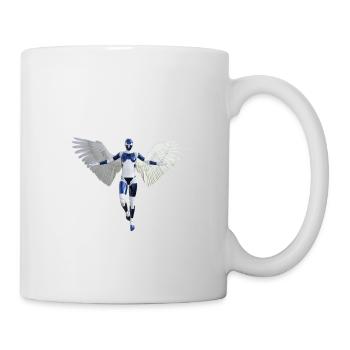 Der mechanische Engel - Tasse - Weiß - Rechts