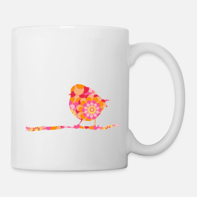 Mister Spatz - Tasse - Weiß