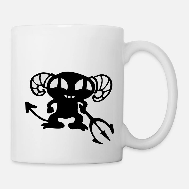diable diablotin - Mug blanc - blanc