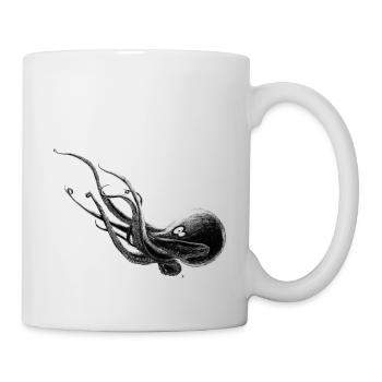 Octopoulpe III - Mug blanc - blanc - Droite