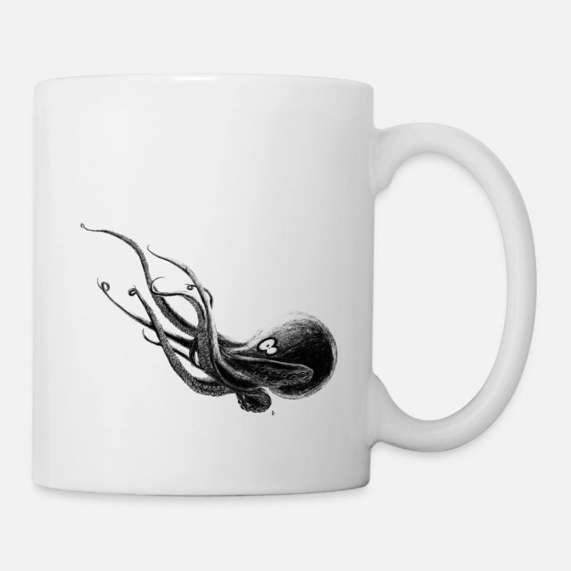 Octopoulpe III - Mug blanc - blanc