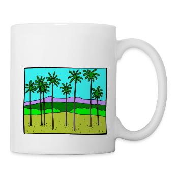 strauecher buesche shrubbery garten garden plants1 - Tasse - Weiß - Rechts