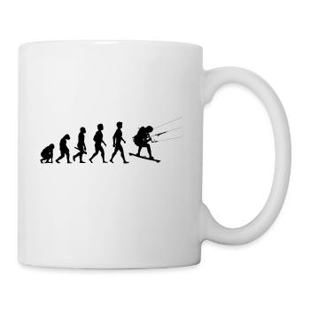 surfeur surf surf planche à voile wellenreiten13 - Mug blanc - blanc - Droite