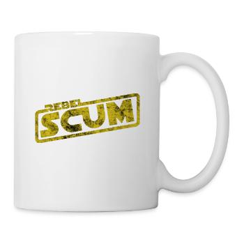 Rebel Scum - Les rebelles de l'écume de citation de film fantastique - Mug blanc - blanc - Droite