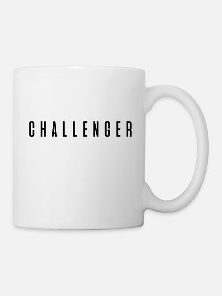 Challenger! Proverbes cadeaux - Mug blanc - blanc