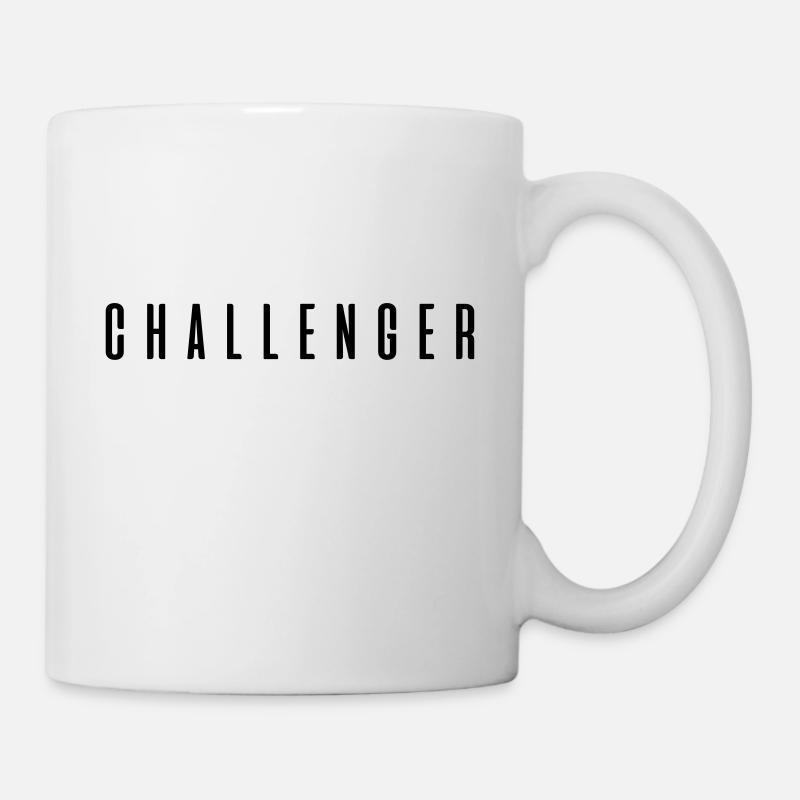 Challenger! Gift sayings - Mug - white