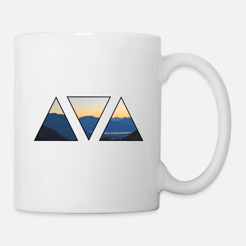 Lago Maggiore - Berge - See - Abenteuer - Tasse - Weiß