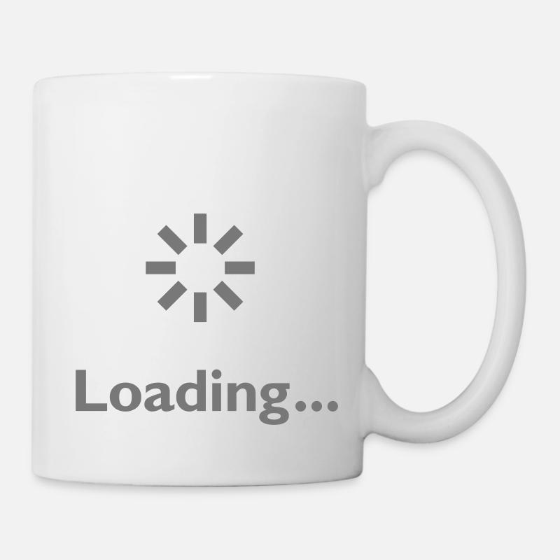 loading - Tasse - Weiß
