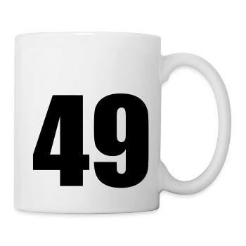 49 - Tasse - Weiß - Rechts
