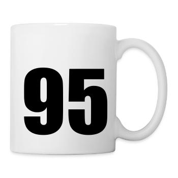 95 - Mug blanc - blanc - Droite