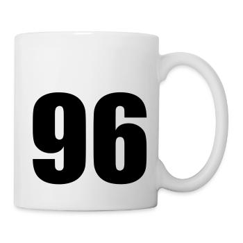 96 - Tasse - Weiß - Rechts