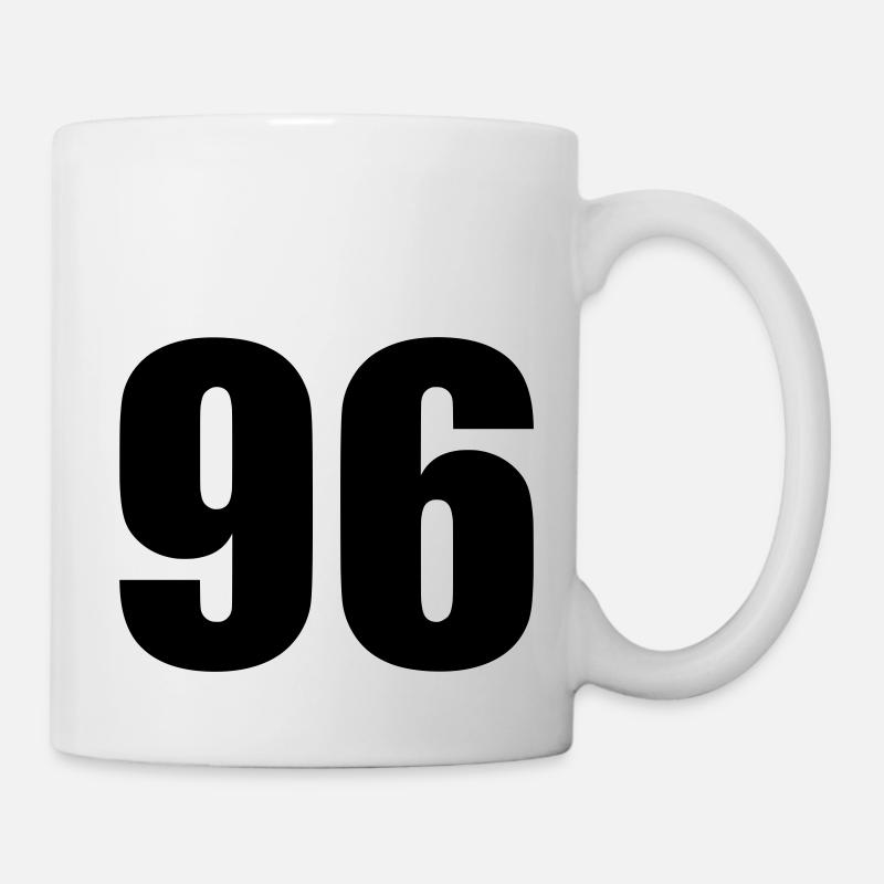 96 - Mug blanc - blanc