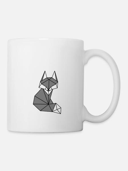 Fuchs - Tasse - Weiß